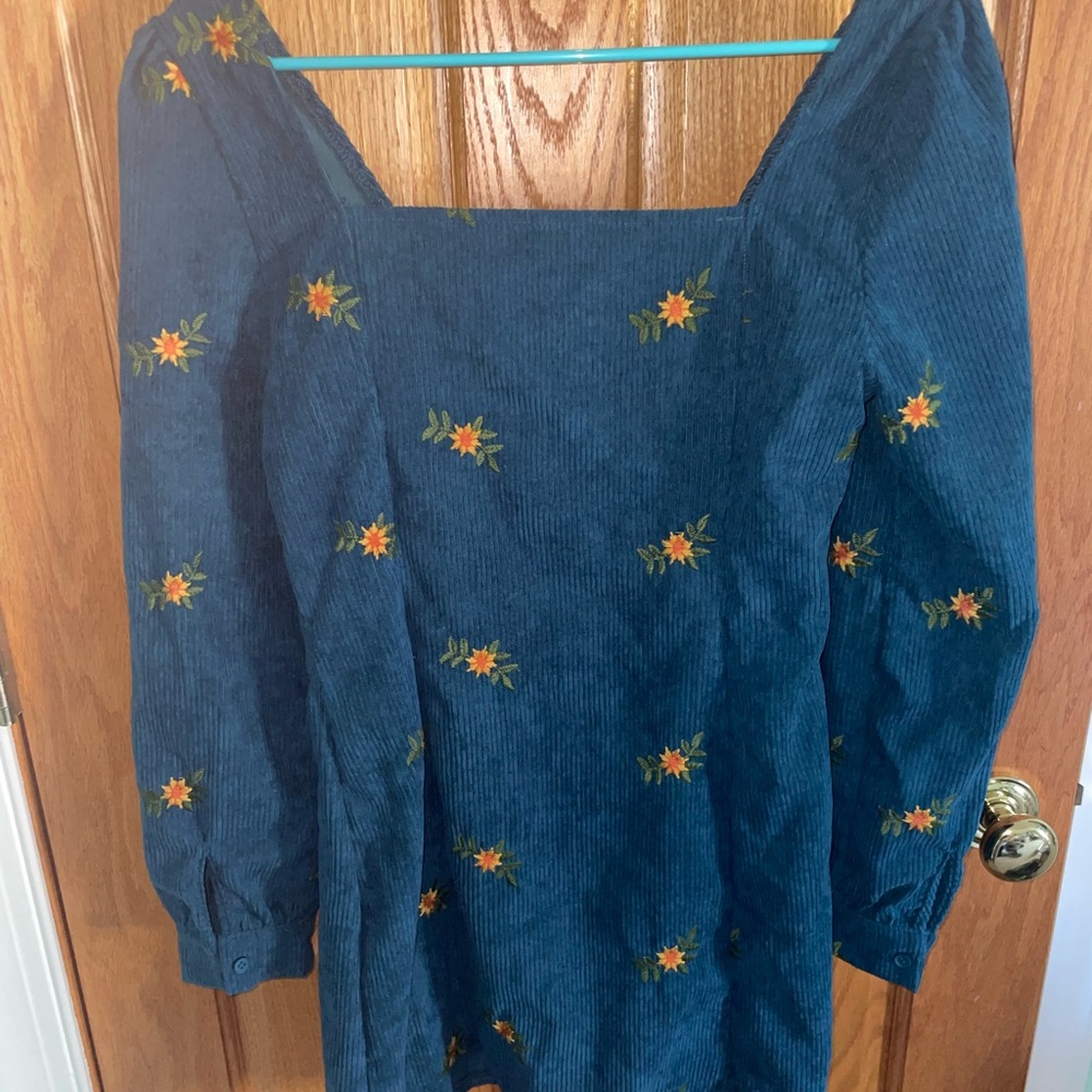 ⭐️Blue Floral dress⭐️